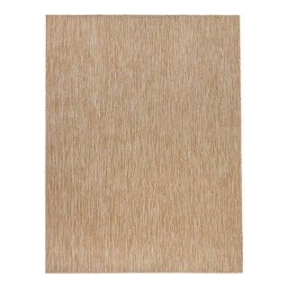 Solid Outdoor Rug for Patio or Balcony, 2'x3'3