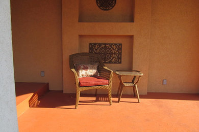 Example of a trendy patio design in Seattle