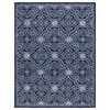 Lauren Ralph Lauren Etienne Area Rug, LRL6603, Navy/Ivory, 8'x10'