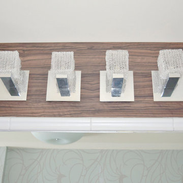 Salle de bain Paons