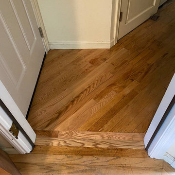 Water Damage - Flooring and Entry Repair