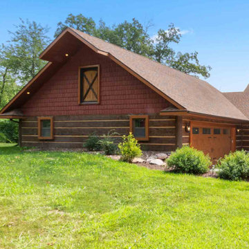 Concrete Log Siding Homes