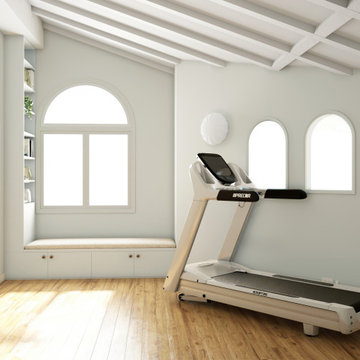 Biophilic Home Concept Multipurpose Room