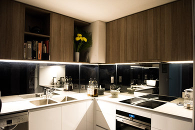 Photo of a modern kitchen in Brisbane.