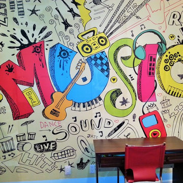Musical Wallpaper Mural - Shop AboutMurals.ca