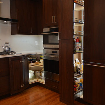 Sleek Walnut Contemporary