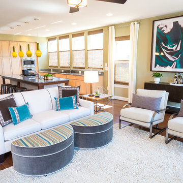 Elegant and Contemporary Main Living Space