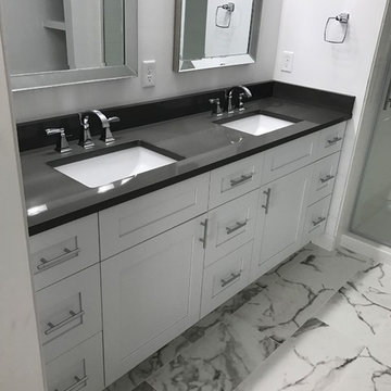 Danbury Townhouse Master Bathroom Modern