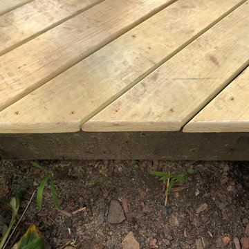 Pressure Treated Wood Deck Renovation