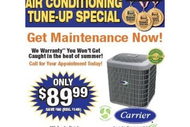 HVAC Air Conditioning Tune Up Special