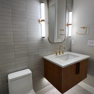 Guest Powder Room Design and Build