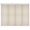 Natalia 4-Panel Track Extendable Vertical Blinds 48-88"W