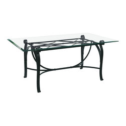 Camino Rectangular Cocktail Table by Charleston Forge - Side Tables And End Tables