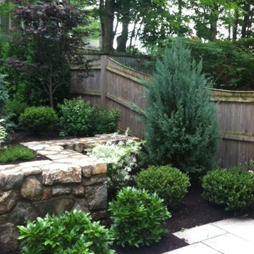 Terraced garden