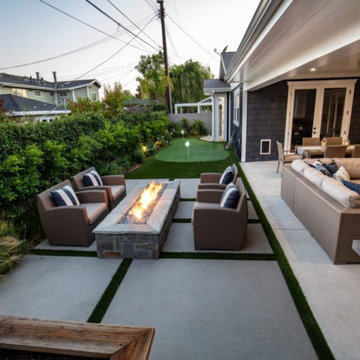 Outdoor Stone Fire Pits - Cutting Edge Landscape Design