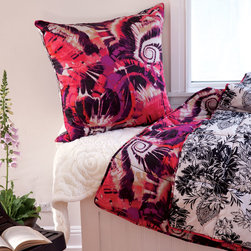 koi Sunburst Pillow Throw - Throws