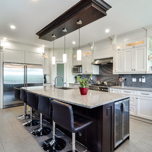 Contemporary Kitchen Island Houzz