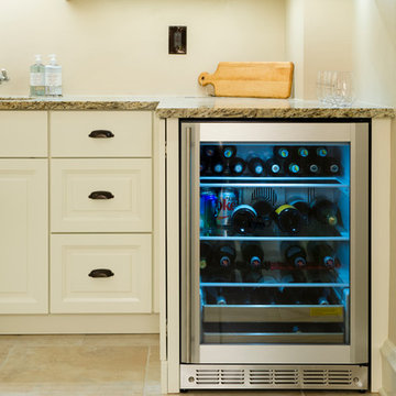 Shaker Heights Basement with Bar and Bath