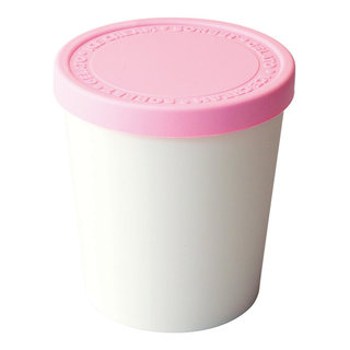 Tovolo Sweet Treats Pink Ice Cream Tub - Contemporary - Food