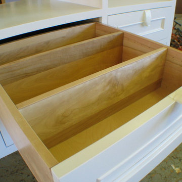 Wood Drawer Organizers - Tupperware