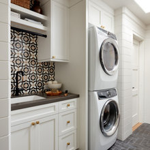 Ivory laundry room