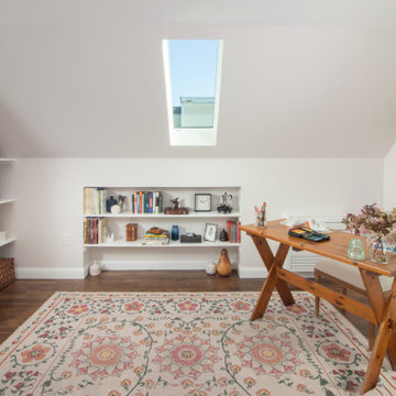 Staircase to reimagined attic