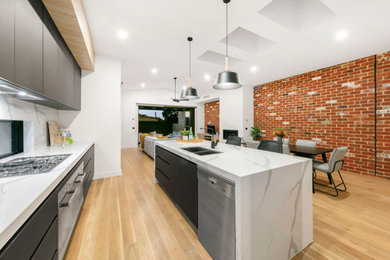 Industrial kitchen in Melbourne.