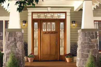 Traditional exterior home idea in Seattle