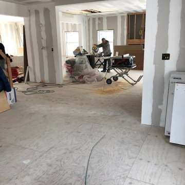 Construction Chronology of a new Luxury Residence in Flower Hill, NY