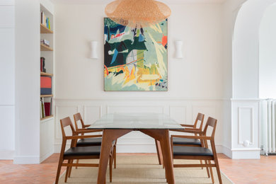 Exemple d'une salle à manger scandinave.