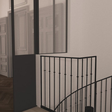Renovation complète appartement haussmanien Lyon Centre