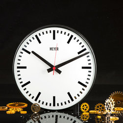 Modern Black Clock - Wall Clocks