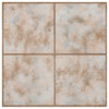Vinyl Floor Tiles Wood & Marble Look 2mm Thick Highly Durable Sticky Floor Tile