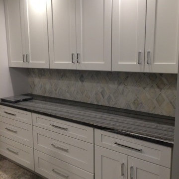 Long Beach Apartment Kitchen and Bathroom