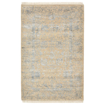 Oriental Rug Sadraa 3'6"x2'8" Hand Knotted Carpet