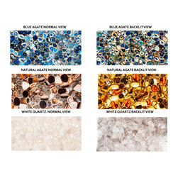 The Semi-Precious Gemstone Collection - Kitchen Countertops
