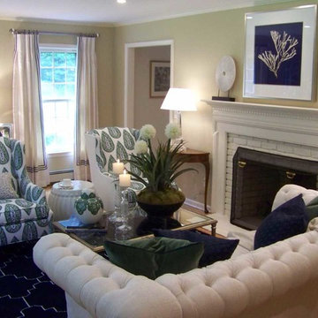 Updated Traditional Living Room