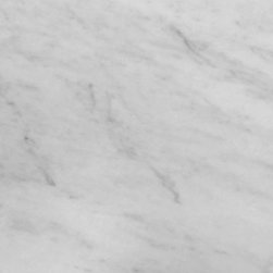 Carrara Marble Italian White Bianco Carrera 18x18 Marble Tile Honed - Home Decor