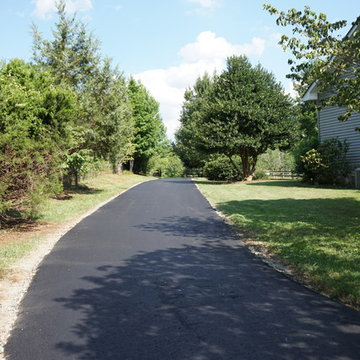 Round Asphalt Driveway Installation (Campobello SC)