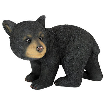 Walking Bear Cub Statue