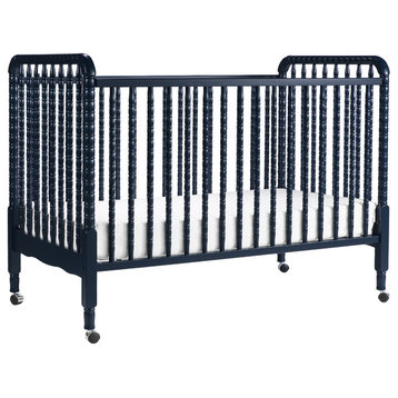 Jenny Lind 3-in-1 Convertible Crib, Navy