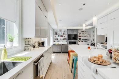 Trendy kitchen photo in Toronto