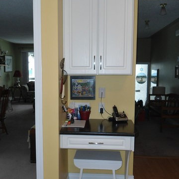 White Ash Raised Panel Doors - Desk
