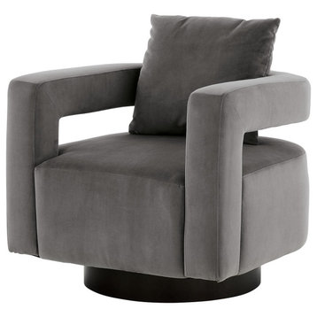 Alcoma Otter Swivel Accent Chair
