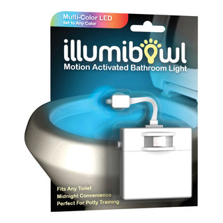 Illumibowl: Colorful Disco LED Lights for Toilets - LEDinside