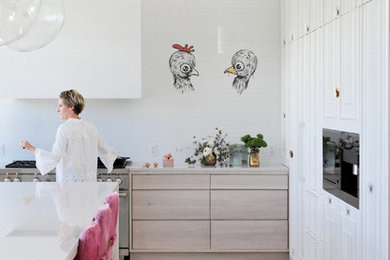 Kitchen - modern kitchen idea in Other