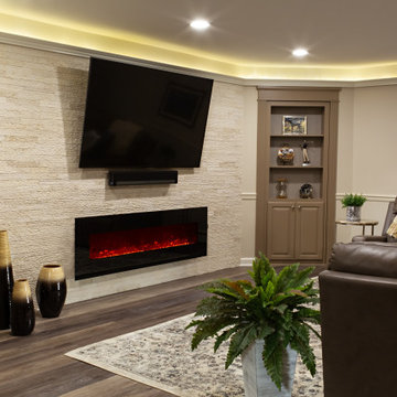 Ho-Ho-Kus Elegant, Sohisticated & Fun Basement
