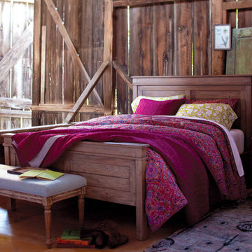 Reclaimed Pine Bedroom