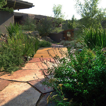 Entry courtyard, reverse