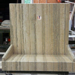 Silver Travertine Mitered - Products